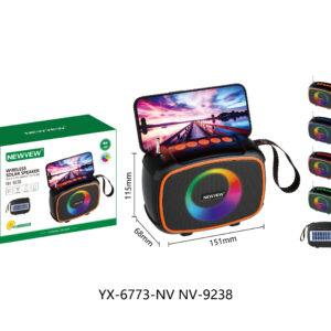 NV-9238 NEWVEW WIRELESS SOLAR SPEAKER